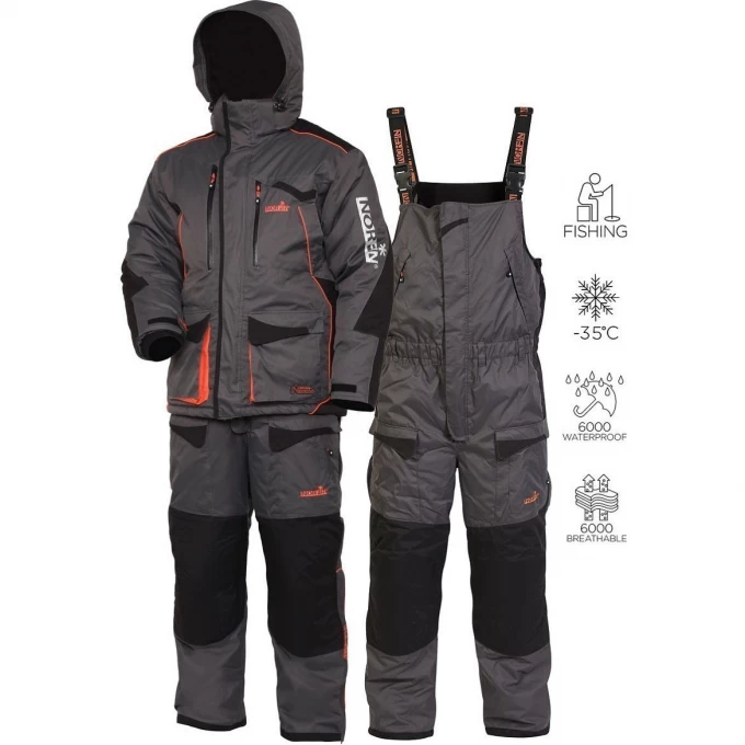 Костюм зимний NORFIN DISCOVERY GRAY 00 Р.xs 451100-XS Костюм зимний NORFIN DISCOVERY GRAY 00 Р.xs 451100-XS