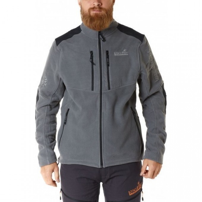 Джемпер флисовый NORFIN GLACIER GRAY 03 Р.l 477103-L