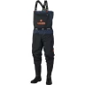 Полукомбинезон забродный NORFIN PILOT BOOTFOOT р.LS с сапогами резина р.44 82231-44-LS